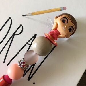 Disney Doorables: Tinker Bell Fairies: Fawn handmade beaded pen